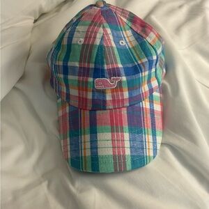 Vineyard Vines plaid baseball cap